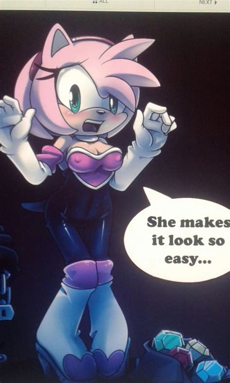 Pin On Amy Shadow Sonic Silver Y Todos Sus Amigos