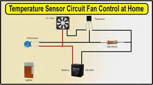 temperature sensor circuit fan control  home