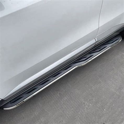 2 Pcs Running Board Side Step Nerf Bar Fits For Chevrolet Chevy Blazer