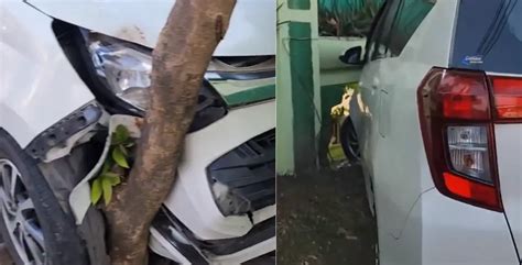 Kecelakaan Di Gajahmungkur Mobil Tabrak Pemotor Hingga Banting Setir