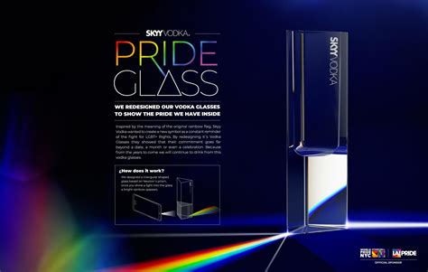 Skyy Vodka Pride Glass Campaigns Of The World®