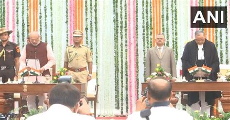 Justice Br Sarangi Sworn In As Chief Justice Of Jharkhand Hc