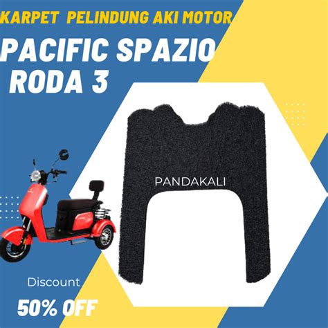 Jual Karpet Alas Kaki Sepeda Motor Listrik Roda Tiga Pacific Spazio