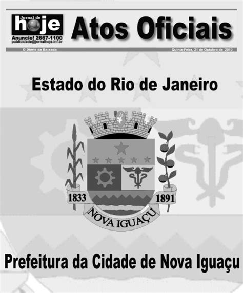 Atos Oficiais 4 Prefeitura De Nova Iguaçu