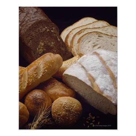 Different types of artisan bread poster | Zazzle | Artisan bread, Bread, Artisan