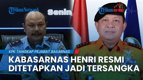 Puspom Tni Resmi Tetapkan Kabasarnas Marsdya Henri Sebagai Tersangka