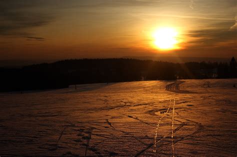 Sunset,snow,mountains,free pictures, free photos - free image from ...