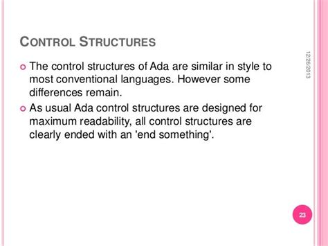 ADA programming language