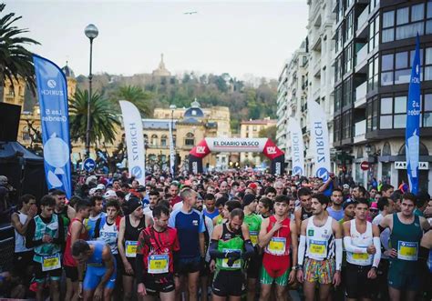 Las clasificaciones del Zurich Maratón de San Sebastián 2023 El