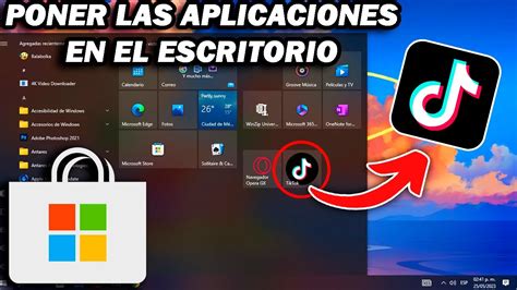 Como Poner Las Aplicaciones De Microsoft Store En El Escritorio En Windows 10 Youtube