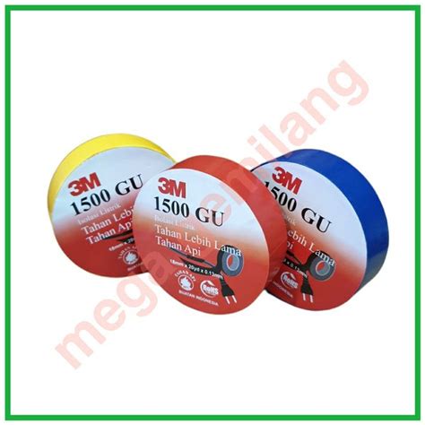 Jual Isolasi Listrik 3m 1500 Gu 18mm X 20m Di Lapak Mega Gemilang