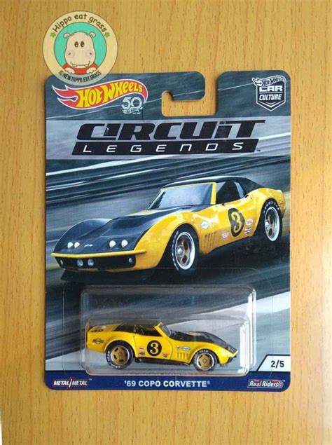 Promo Hot Wheels Hotwheels Circuit Legends Copo Corvette Diskon Di