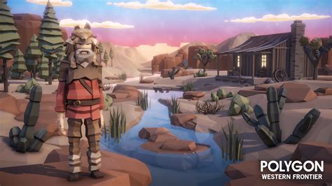 Polygon Western Frontier Low Poly 3d Art By Synty