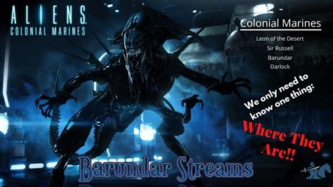 Aliens Colonial Marines Live Stream Play Youtube