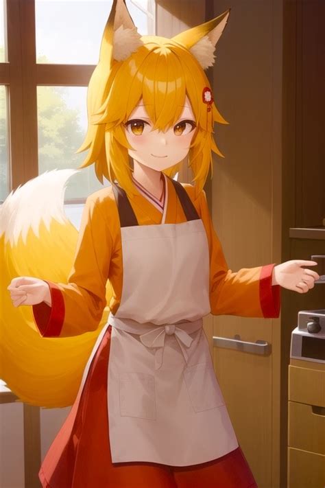 Senko The Helpful Fox Girl Ai Art By Braedimussupreme95 On Deviantart