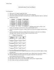 Intermolecular Forces Lab Report Docx Ethan Toups Intermolecular