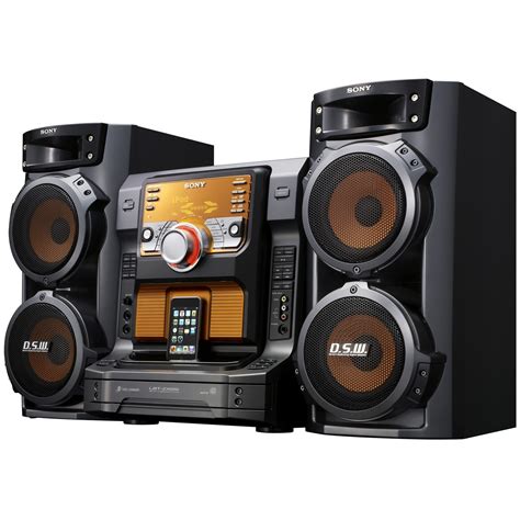 Best Buy Sony Muteki Mini Hi Fi System Ipod Supported Lbt Zx66i