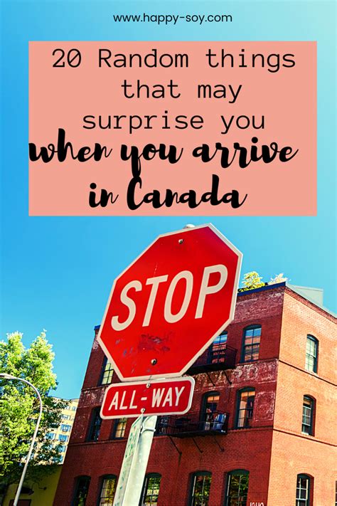 Things You May Be Surprise To See In Canada Fun Facts About Canada