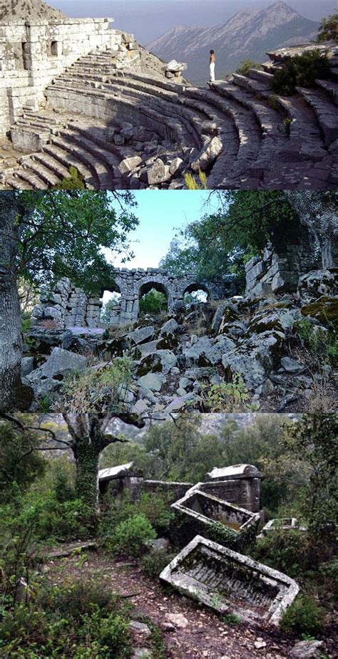 Termessos Antik Kenti Antalya Turkey Fotopanorama