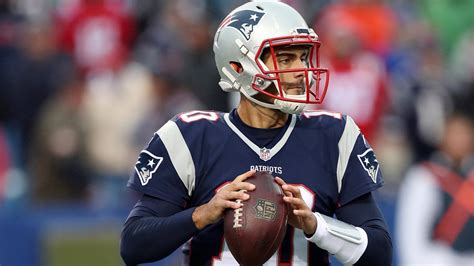 Patriots open to trading backup QB Jimmy Garoppolo