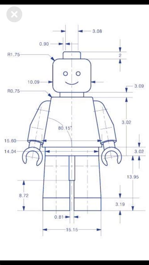 Pin by w i n g w a l k e r on Design | Technical drawing, Lego, Lego man