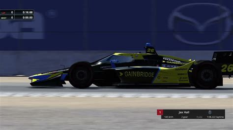 Indycar At Laguna Seca Assetto Corsa Hotlap Youtube