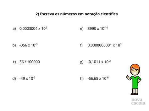 Explorando os números pequenos Notação Científica Planos de aula