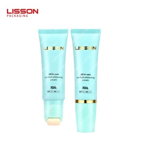 50ml Sponge Tube Skincare Packaging Cosmetic Makeup Oval Tube