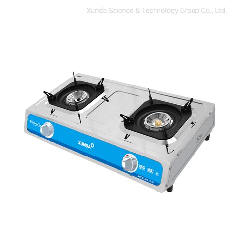 Xunda Classic 2 Burners Table Top Gas Stove Tornado Flame High