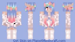 Flower Girl Minecraft Skin