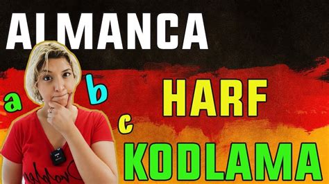 Almanca Harf Kodlama Ve Alfabe Buchstabieralphabet YouTube