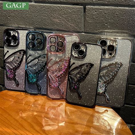 Funda De Lujo Para Tel Fono M Vil IPhone Carcasa Transparente Con