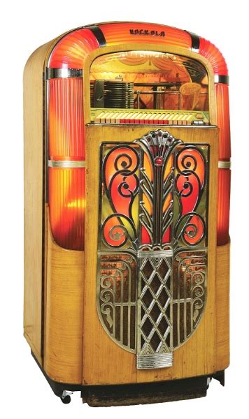 Multi Coin Operated Rock Ola Model 1426 Jukebox