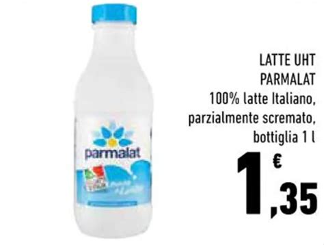 Latte Uht Parmalat Latte Italiano Parzialmente Scremato