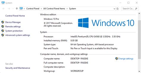 Ways To Open System Properties In Windows