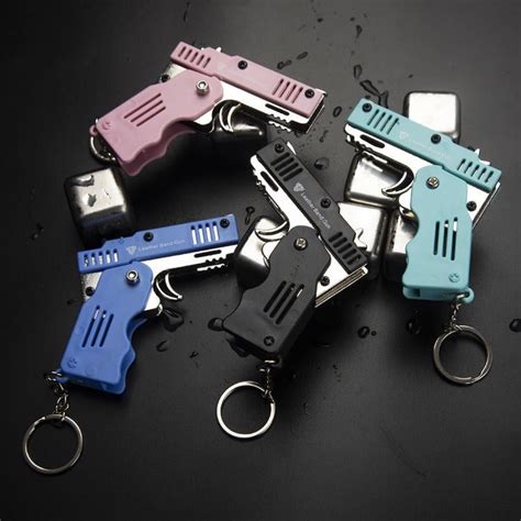 Mini Folding Rubber Band Gun Tonya Toys