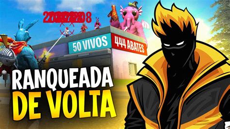 FREE FIRE AO VIVO ESTOU DE VOLTA LIVE ON BLACKN444 FREE