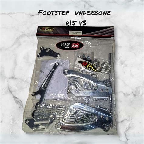 Footstep Underbone R V Silver Bpro Racing