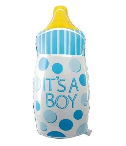 Bal Balon Foliowy Baby Shower Cm Boy Butelka Allegro Pl