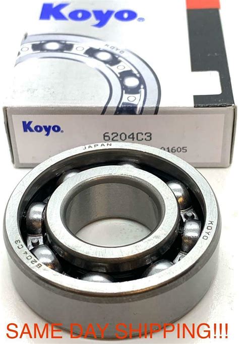 6204 C3 KOYO Deep Groove Bearing 20x47x14mm 93306 40401 Rodavictoria USA