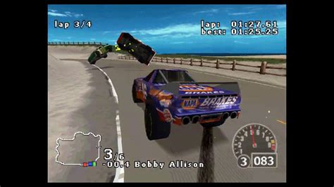 NASCAR Rumble PS1 Walkthrough Gameplay Part 20 YouTube