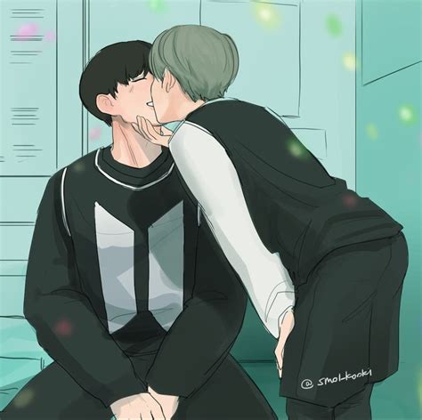 Jikook Fanart By Smol Kooki ♡ Jikook Fanart 18 Jikook Bts Fanart