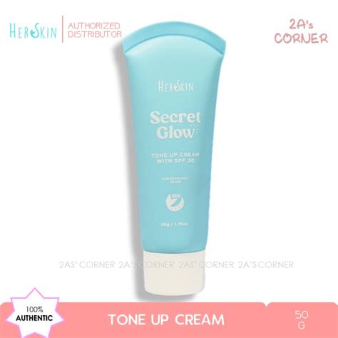 Her Skin Secret Glow Tone Up Cream 50g Make Up Based Tinted Sunblock