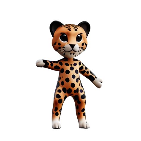 Cheetah 3d Rendering Icon Illustration 29434677 Png