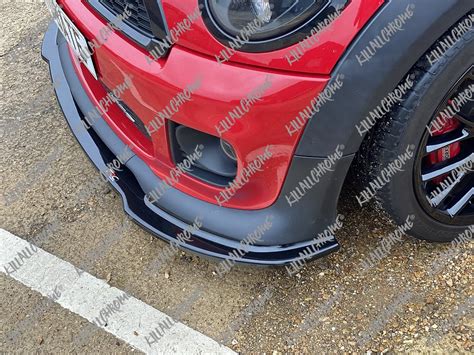 Frp Front Splitter For Mini Cooper S R Trc Style Carbon Fiber Glass