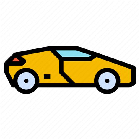 Asset Car Exotic Super Vehicle Icon Download On Iconfinder