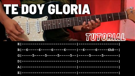 Marco Barrientos Te Doy Gloria Tutorial Guitarra Youtube