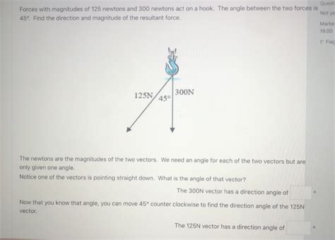 Solved Quest Forces With Magnitudes Of Newtons And Chegg