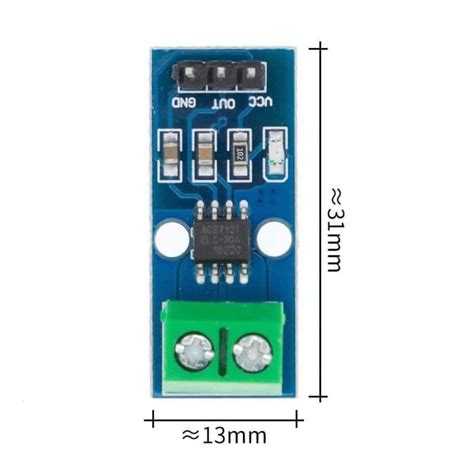 Jual Sensor Arus Acs A A Range Hall Current Arduino Shopee