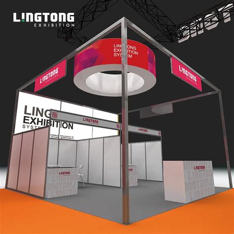 Shell Scheme Partition Shell Scheme Pavilion Lingtong Exhibition System